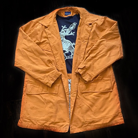 Reebok Mens Orange Jacket - Picture 1 of 3